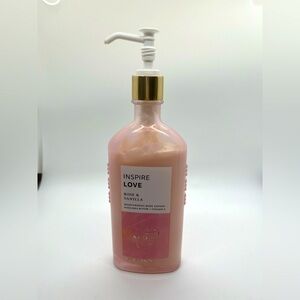 Bath & Body Works Inspire Love Rose + Vanilla Body Lotion 6.5 oz/192 mL New.
